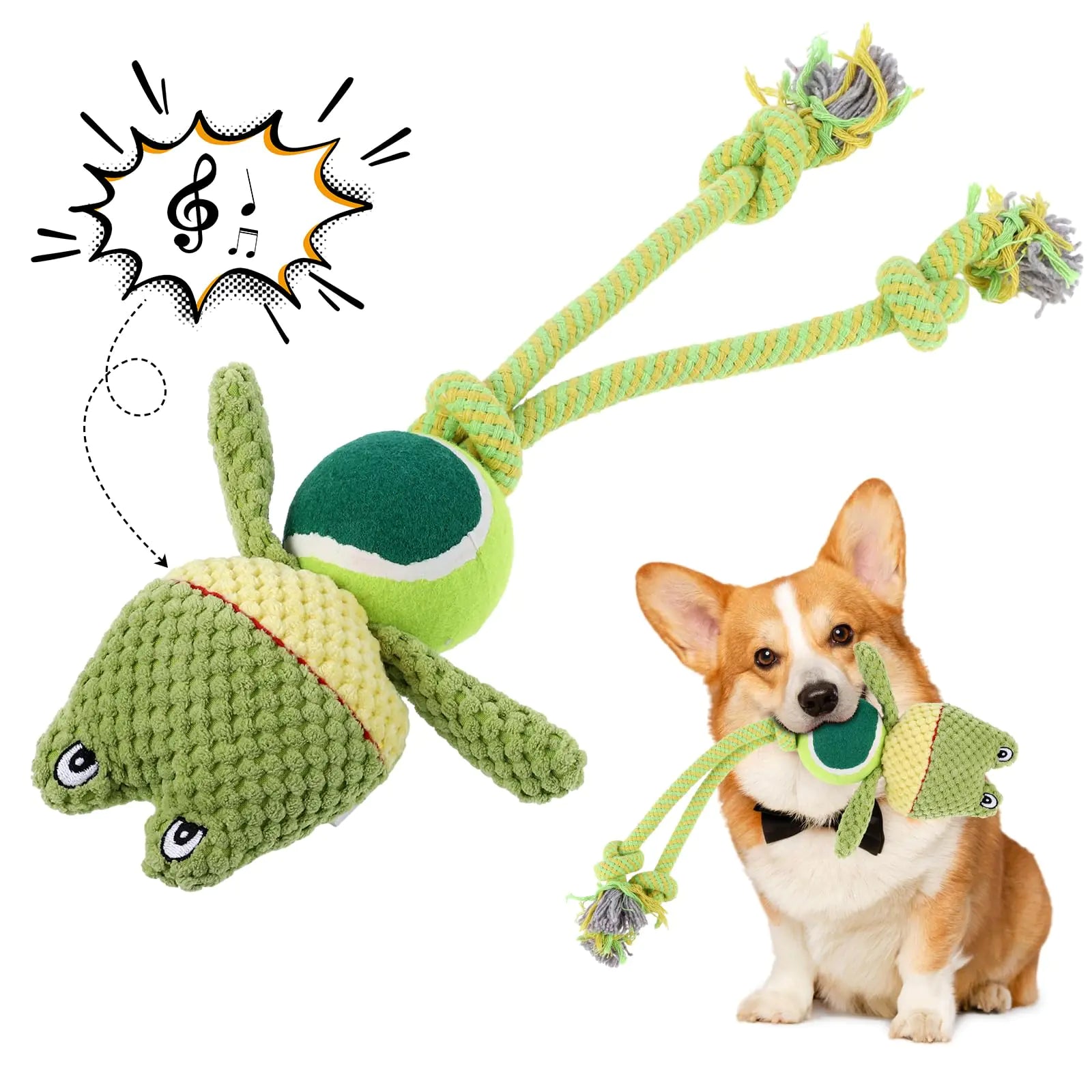 Frog Chew Toy